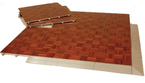Dance Floor - Wooden Parquet 3ft x 3ft Section