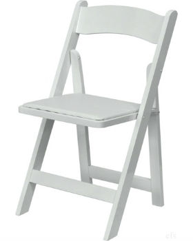 White Wedding Folding Chair - *SPECIAL OFFER*