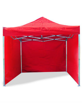 Gazebo 3m x 3m - Red