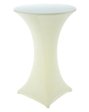 Pod Table Spandex - White