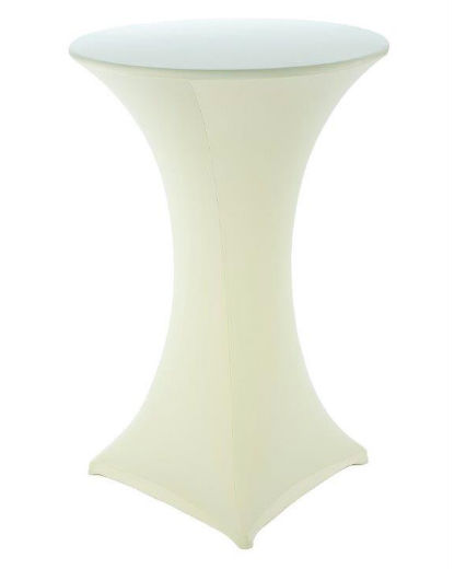 Pod Table Spandex - White