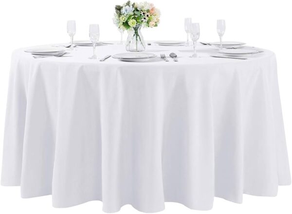 round table linen