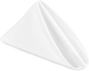 white napkin