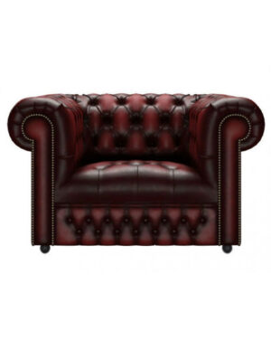 Chesterfield Club Chair - Oxblood