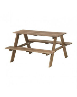 Childrens Wooden Picnic Bench