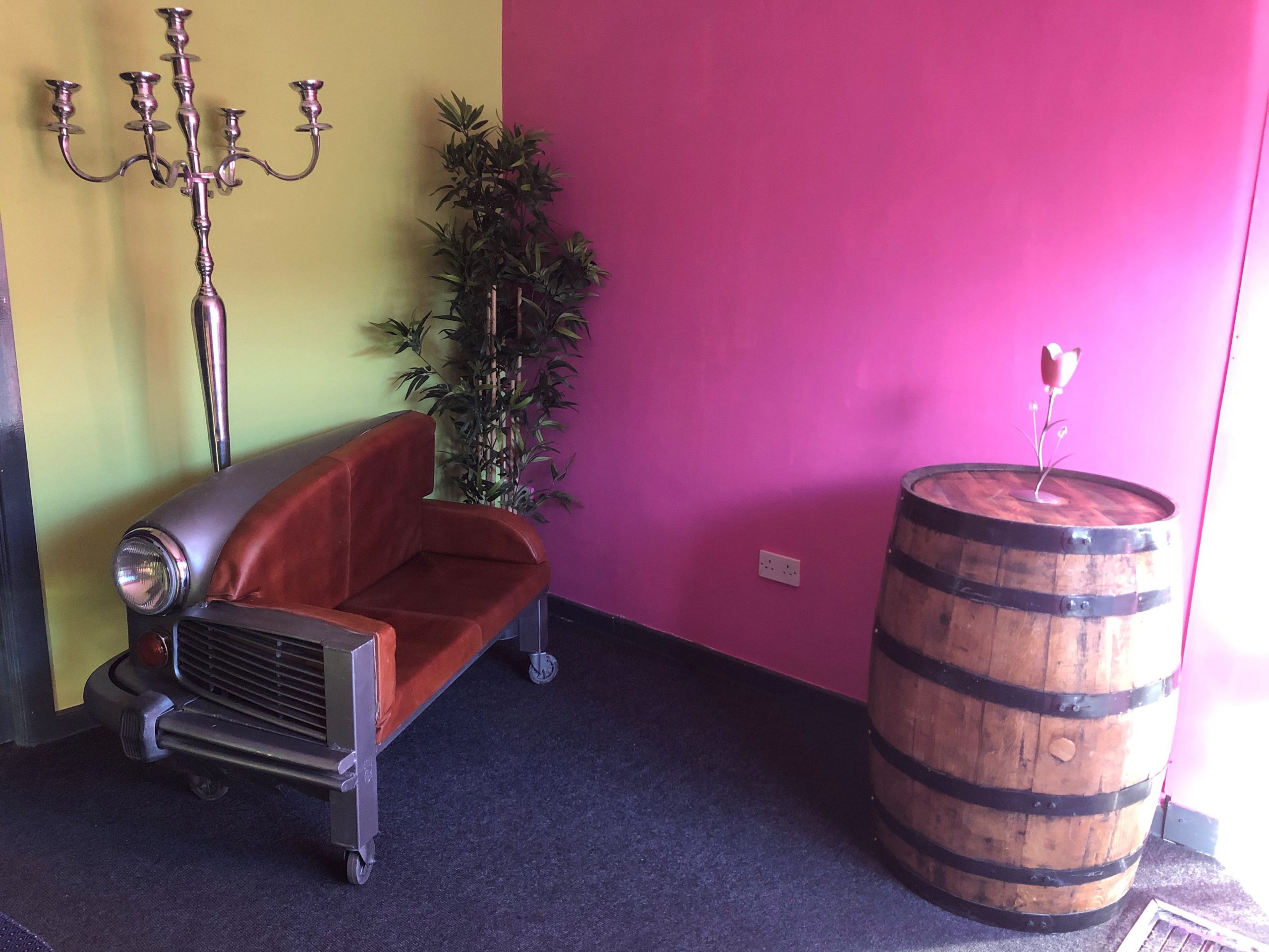 Vintage Two Seater Sofa Car