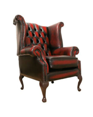Chesterfield Wingback - Oxblood