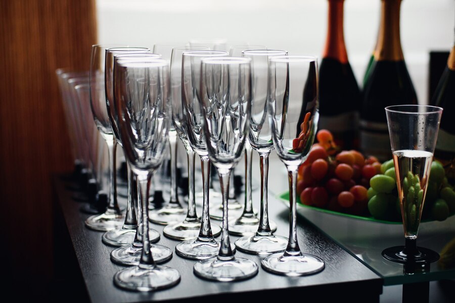 Glassware Hire Services in Dublin