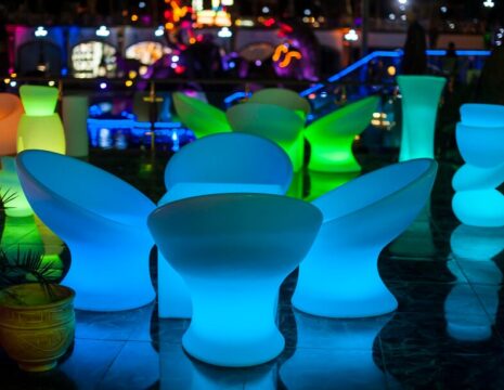 LED Furniture Rental in Dublin