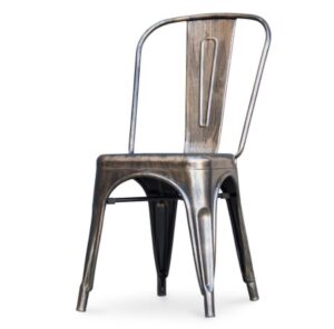 Silver Tolix Chair