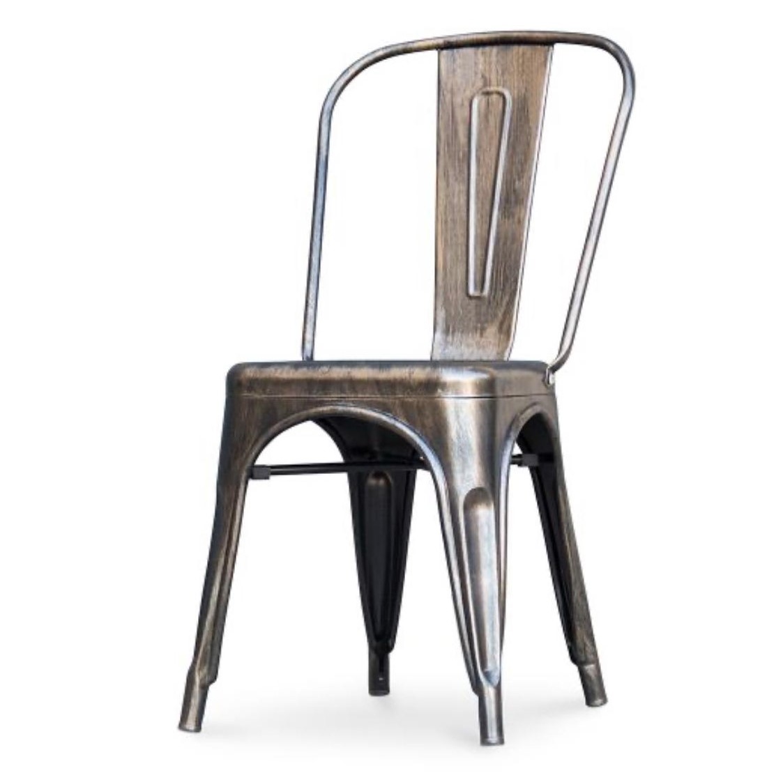 Silver Tolix Chair