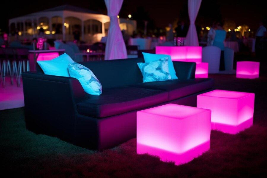 LED Seating Hire in Dublin